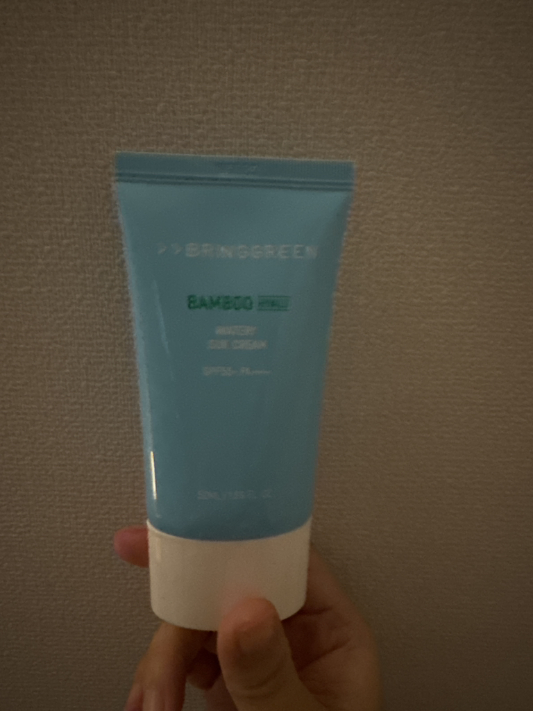 브링그린 (BRINGGREEN) 대나무 히알루수분 선크림 [SPF50+/PA++++] review image