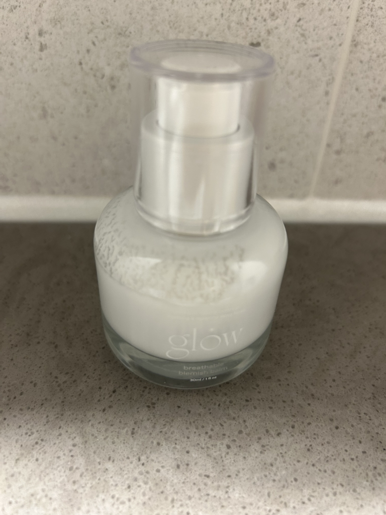 glow breathable blemish balm [#White] review image