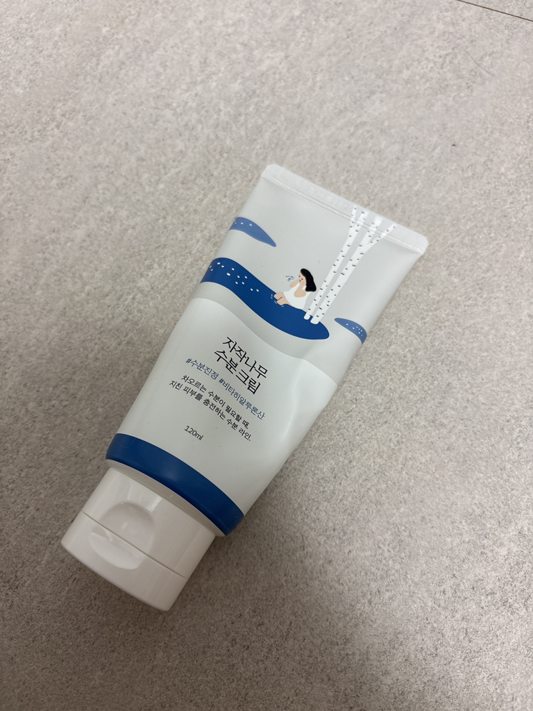 Real user review photo of Birch juice Moisturizing Cream