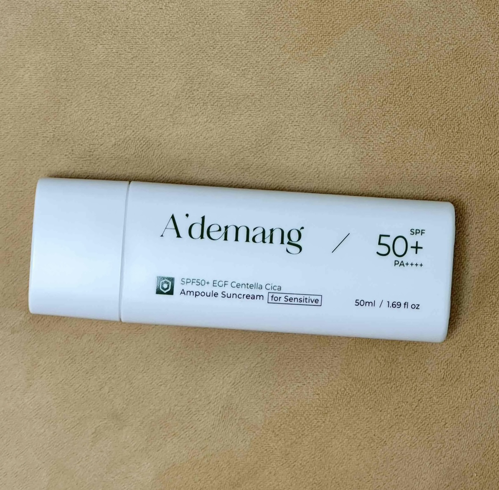 아드망 (A'demang) 센텔라시카 앰플 선크림 포 센시티브 [SPF50+/PA++++] review image