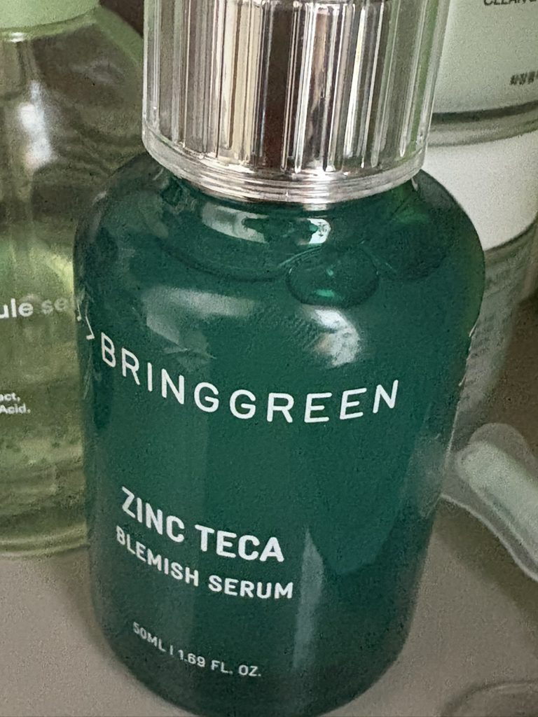 Real user review photo of ZINC TECA BLEMISH SERUM