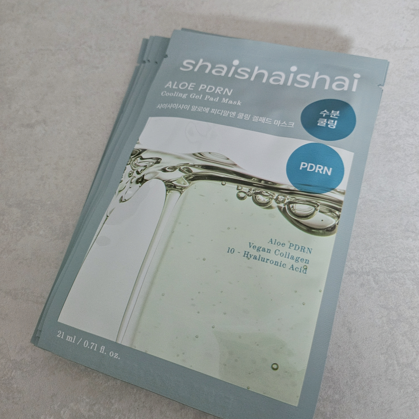 shaishaishai 芦荟PDRN冷却凝胶面膜 common.review image