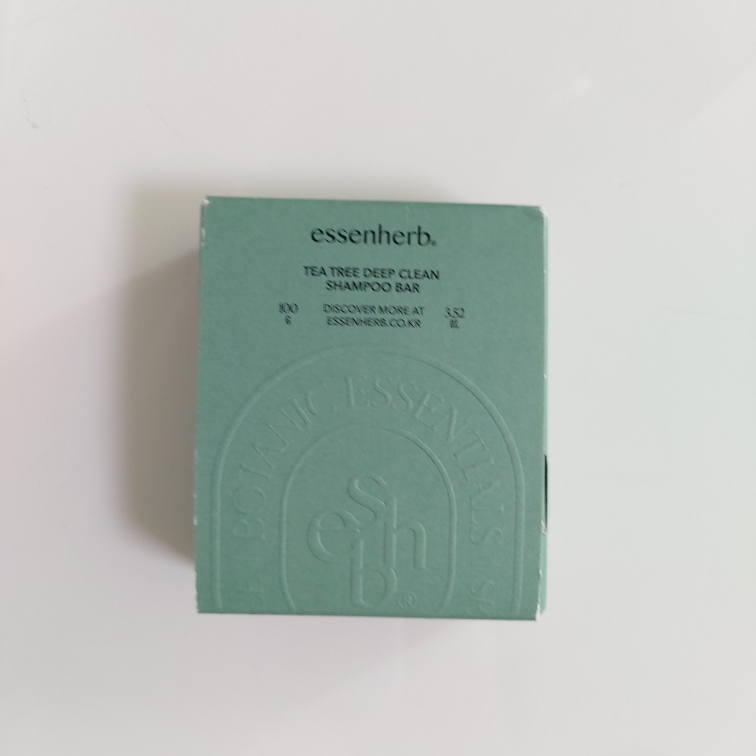 에센허브 (essenHERB) 티트리 딥클린 샴푸 바 review image