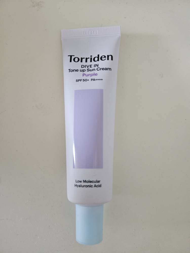Torriden DIVE IN Tone up Sun Cream Purple [SPF50+/PA++++] review image