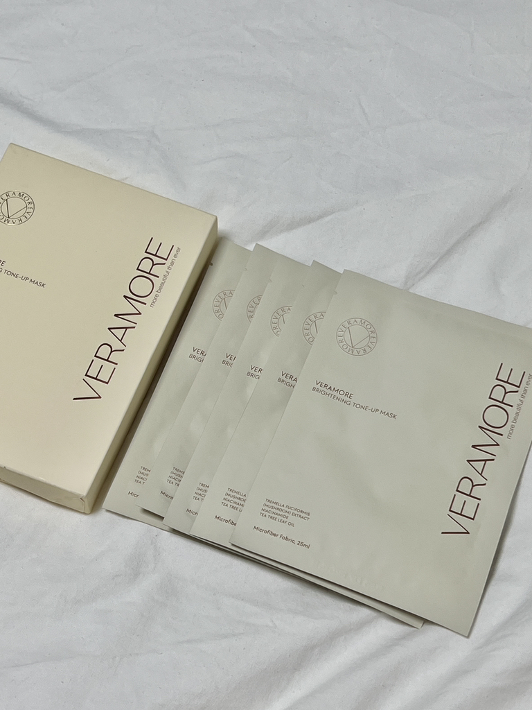 베라모어 (VERAMORE) 브라이트닝 톤업 마스크팩 review image
