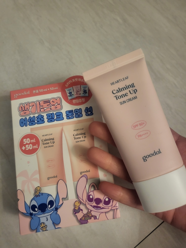澄んだオソンチョ落ち着いた水分トーンアップサンクリーム [SPF50+/PA++++]のリアルなユーザー写真
