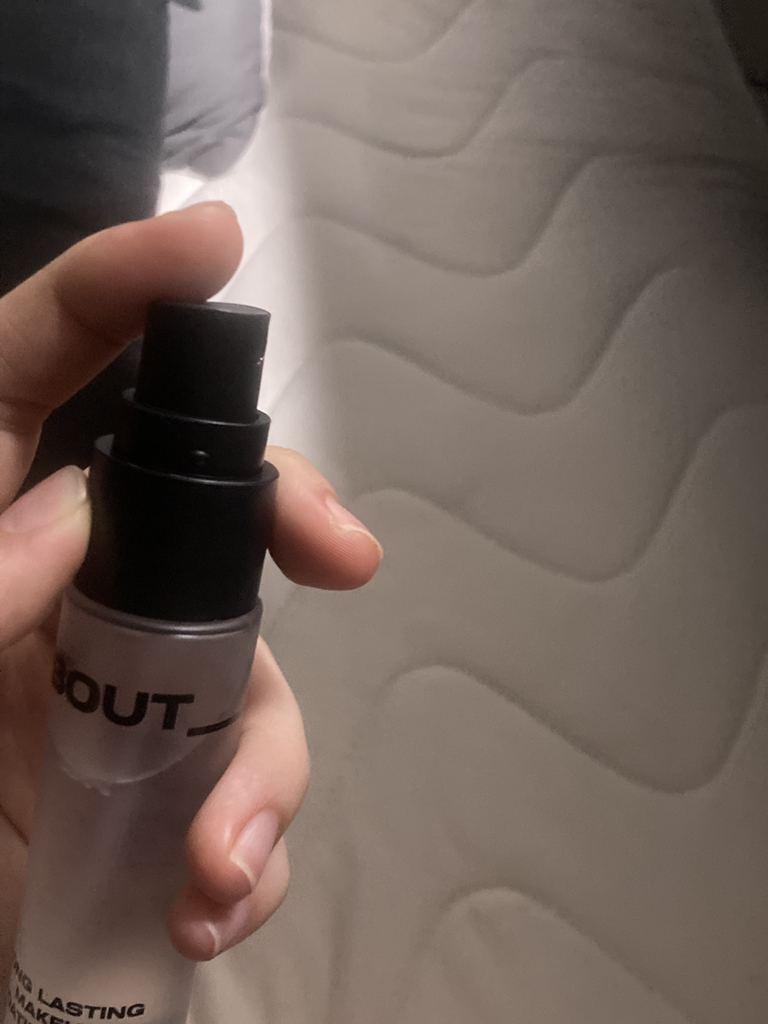 持久定妆喷雾的真实用户使用照片