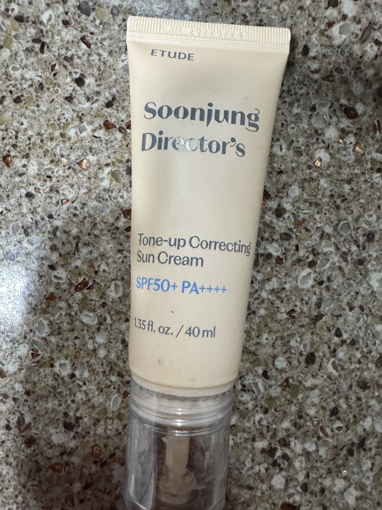 ETUDE Soonjung Director's Tone-up Correcting Sun Cream [SPF50+/PA++++] review image