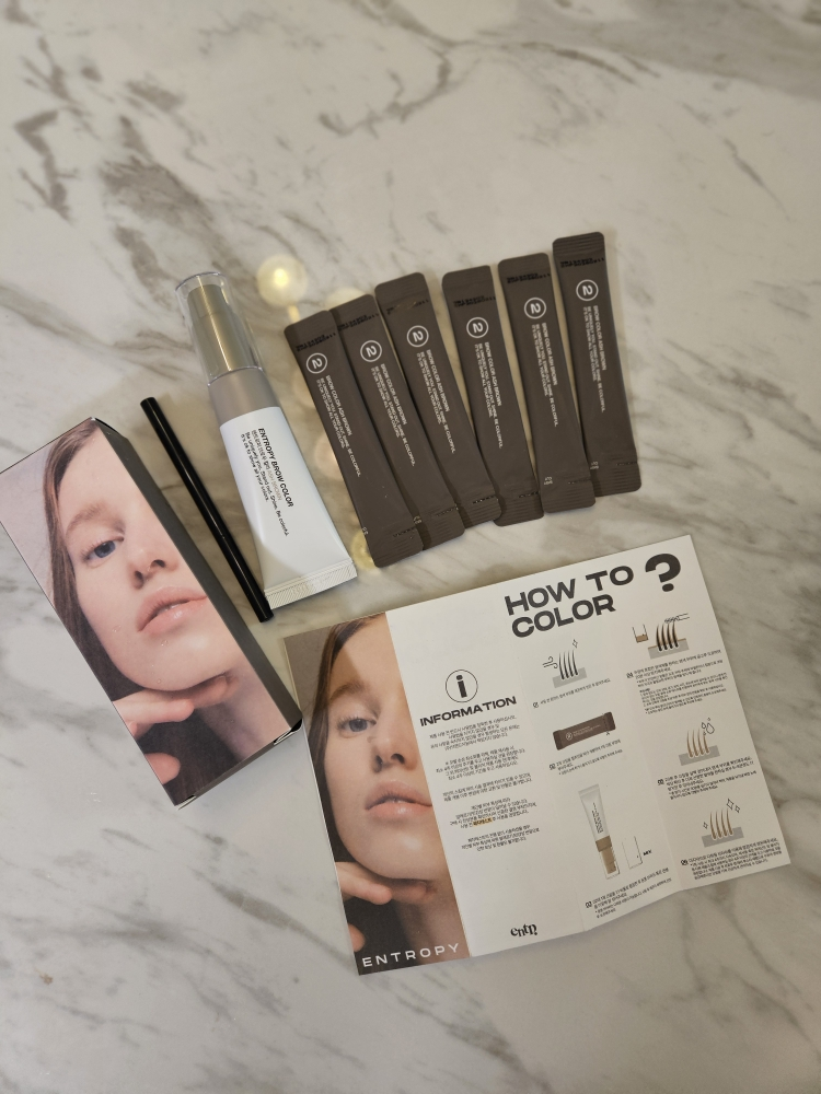 엔트로피 (ENTROPY) 브로우 컬러 [애쉬브라운] review image