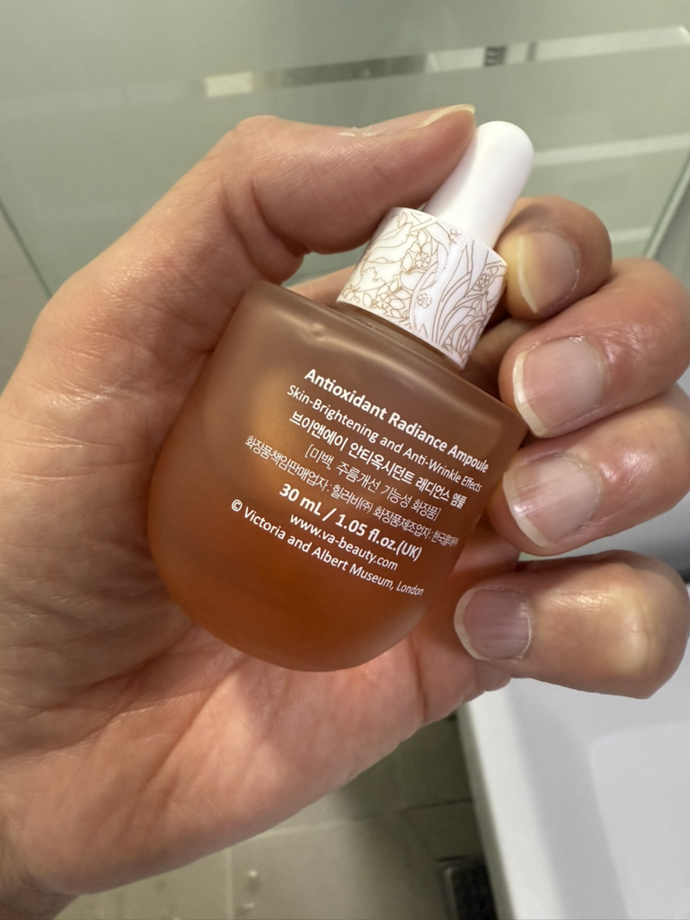 抗氧化亮肤安瓿的真实用户使用照片