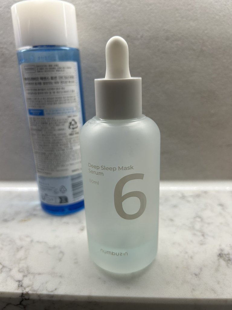 6号睡眠面膜精华的真实用户使用照片