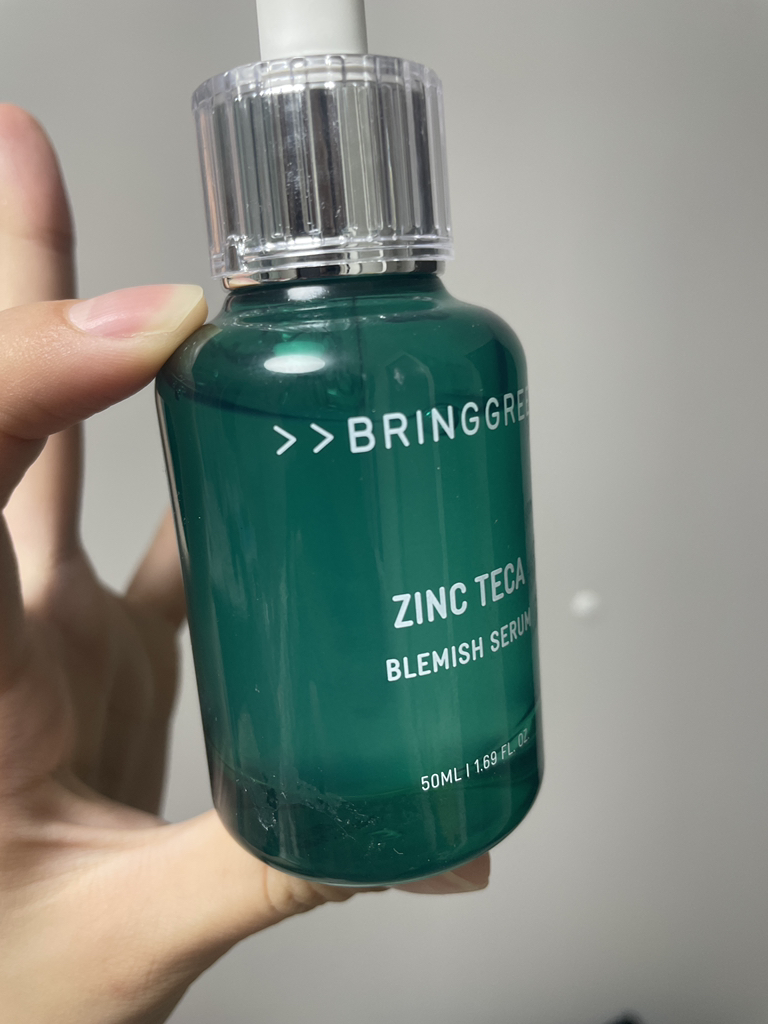 Real user review photo of ZINC TECA BLEMISH SERUM