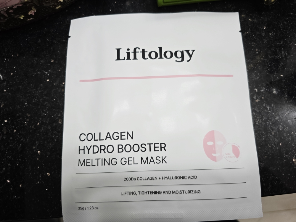 리프톨로지 (Liftology) 콜라겐 하이드로 부스터 멜팅 겔 마스크 review image