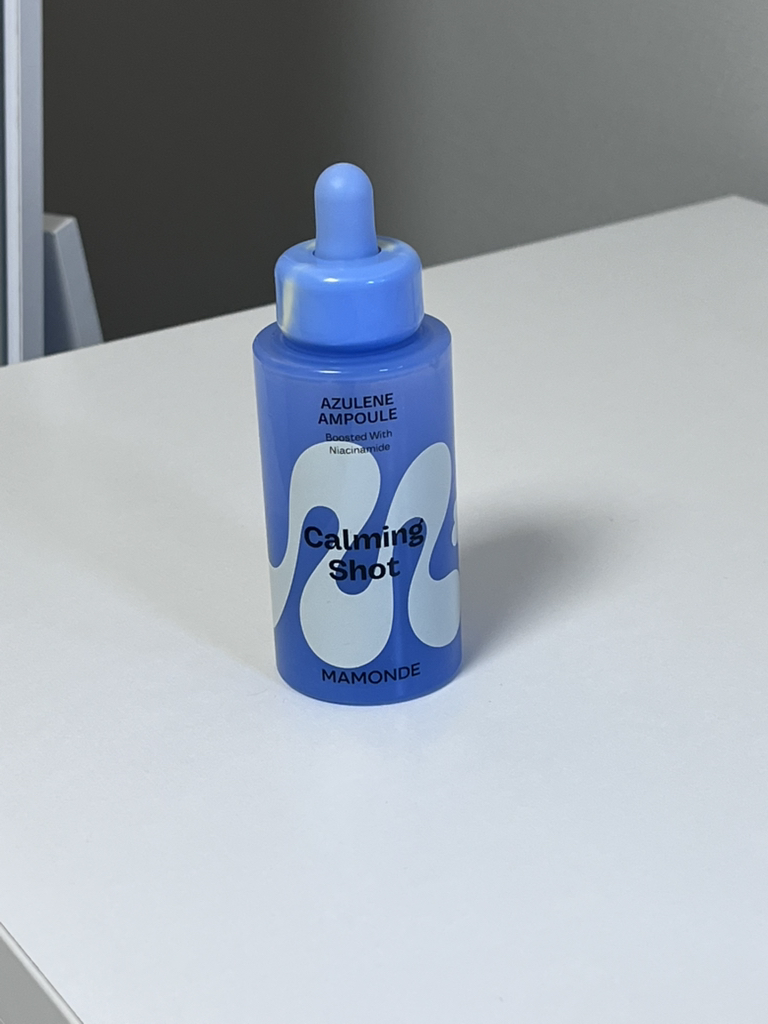 Real user review photo of Calming Shot Azulene Ampoule