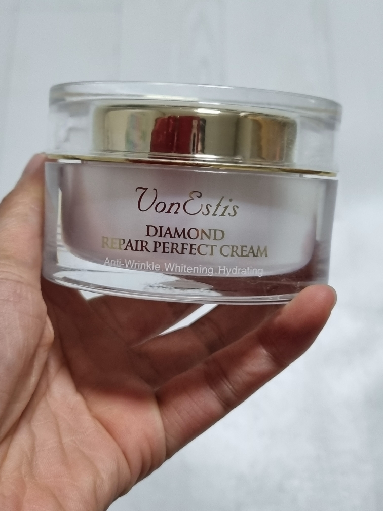 美容液 Von Estis Diamond repair perfect VonEstis Diamond Repair Perfect Collection Cream Serum 2pcs