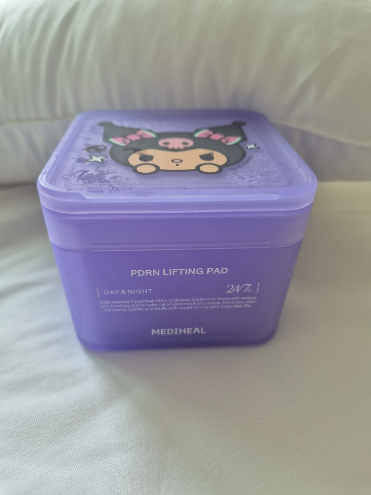 Real user review photo of PDRN LIFTING PAD
