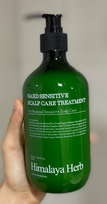 敏感头皮护理疗程的真实用户使用照片